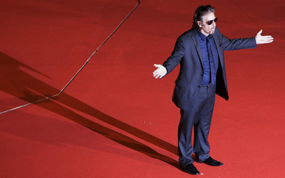 SPILLER NAPOLEON: Al Pacino skal spille den franske h�rf�reren, som var omtrent like h�y som ham selv. Foto: REUTERS/MAX ROSSI/SCANPIX