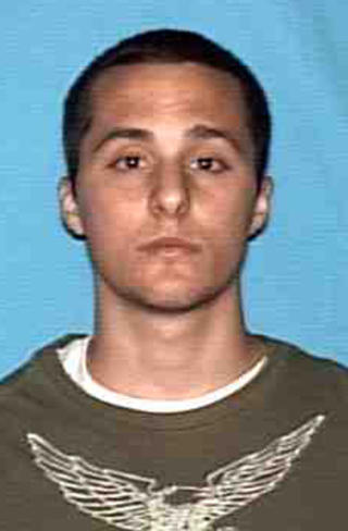 DREPT: Nikolas Colton Evans (21). Foto: AP Photo/Texas Department of Public Safety/Scanpix