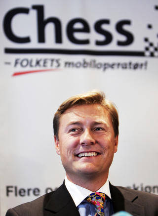 SMILTE: Idar Vollvik kunne koste p� seg et bredt smil etter � ha solgt Chess til Telia Sonera for 1,8 milliarder kroner. Siden har pengene blitt borte. Foto: Tor Richardsen / SCANPIX .