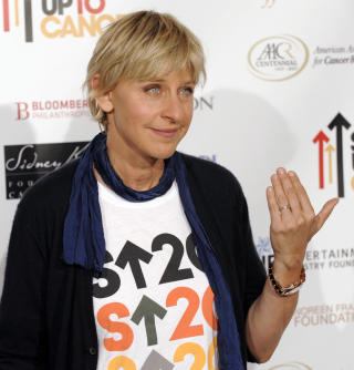 RAMMET: Ellen DeGeneres' selvbiografi mistet salgstallene hos Amazon. Foto: SCANPIX /AP /Chris Pizzello
