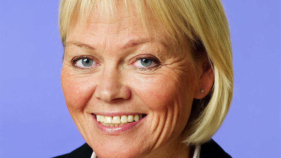 TREKKER SEG: Styremedlem Heidi M. Petersen i Aker Solutions.  Foto: NORDEA