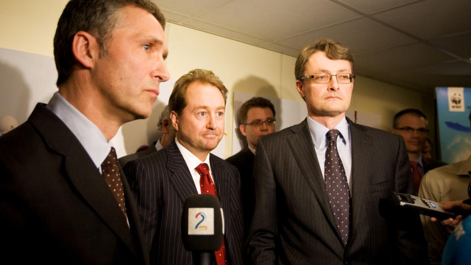 - VILLE HA STIFTELSE: Kjell Inge R�kke skal ha kontaktet statsminister Jens Stoltenberg med planene Finansavisen omtaler i dag. Arkivfoto: H�kon Mosvold Larsen/SCANPIX