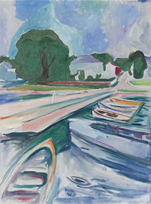 TIL SALGS: Dette Munch-maleriet har utropspris p� dr�yt 12 millioner kroner. FOTO: SOTHEBYS.