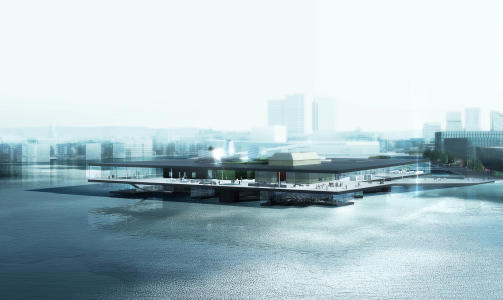 ANDREPLASS: �Yin-Yang� av REX Architecture (USA) kom p� andreplass i konkurransen om � tegne nye Munch-museet.