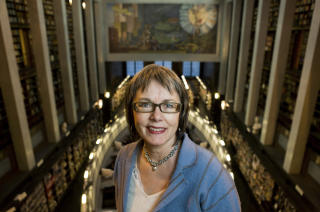 FORN�YD: Bibliotekforeningens leder Anne Hustad er positiv til bibliotekmeldingen.
Foto: Berit Roald / SCANPIX