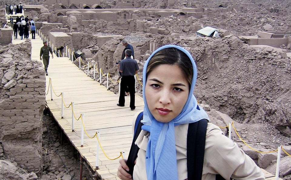 FENGSLET: Roxana Shabiri ble arrestert i januar, og er n� d�mt for spionasje. Foto: REUTERS / SCANPIX