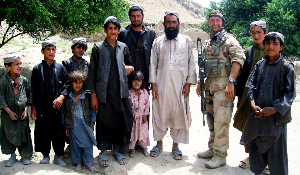 DREPT< Den norske etterretningsoffiseren Trond Petter Kolset ble drept p� jobb i nord i Afghanistan. Foto: Forsvaret