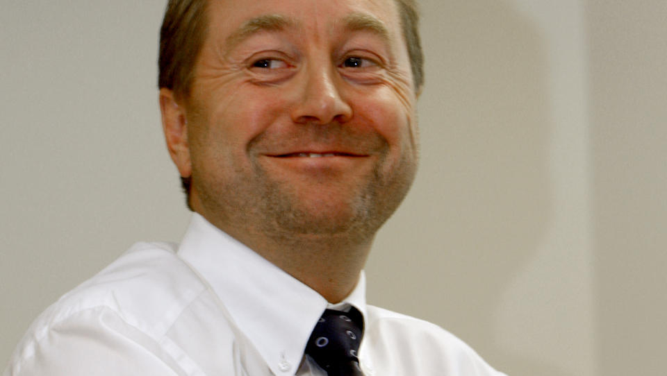 P� BANEN I DAG: Kjell Inge R�kke. Foto: Knut Falch/SCANPIX