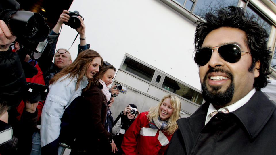BLE PAPPA: Den popul�re komikeren Zahid Ali. Foto: SCANPIX