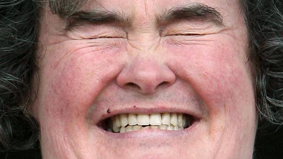 VIL IKKE SKUFFE:  Susan Boyle er p� turne med Britains Got Talent-gjengen, men m�tte avlyse flere show.