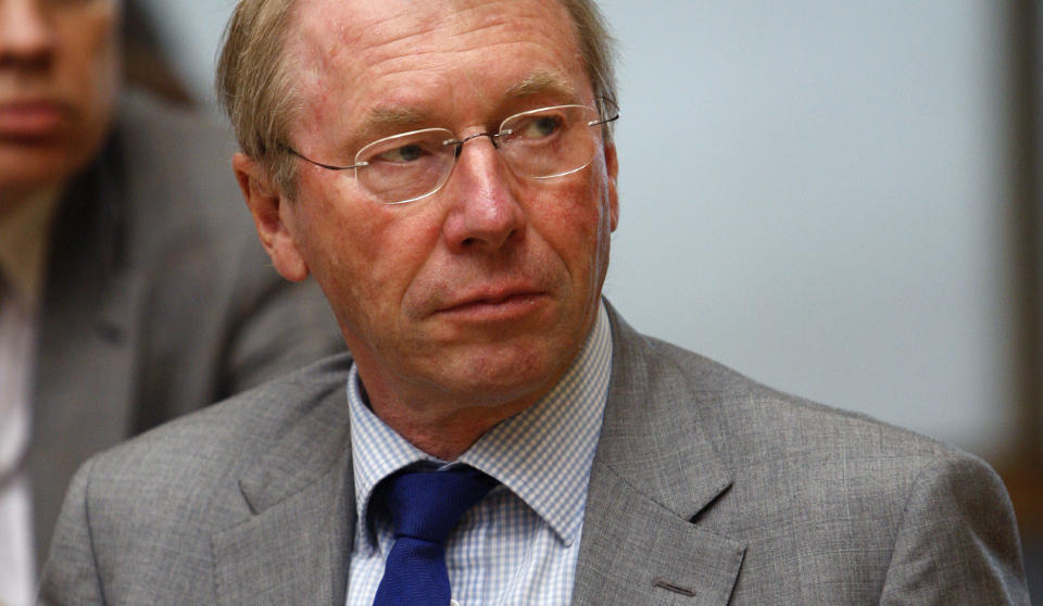 MENER R�KKE LURTE STATEN: Tidligere NHO-direkt�r Jens Ulltveit-Moe sier at staten er blitt lurt to ganger av Kjell Inge R�kke - b�de ved det opprinnelige kj�pet og ved R�kkes salg.
Foto: Lise �serud / SCANPIX
