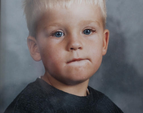 BLE BARE 8 �R: Christoffer Kihle Gjerstad ble funnet d�d i sin egen seng.