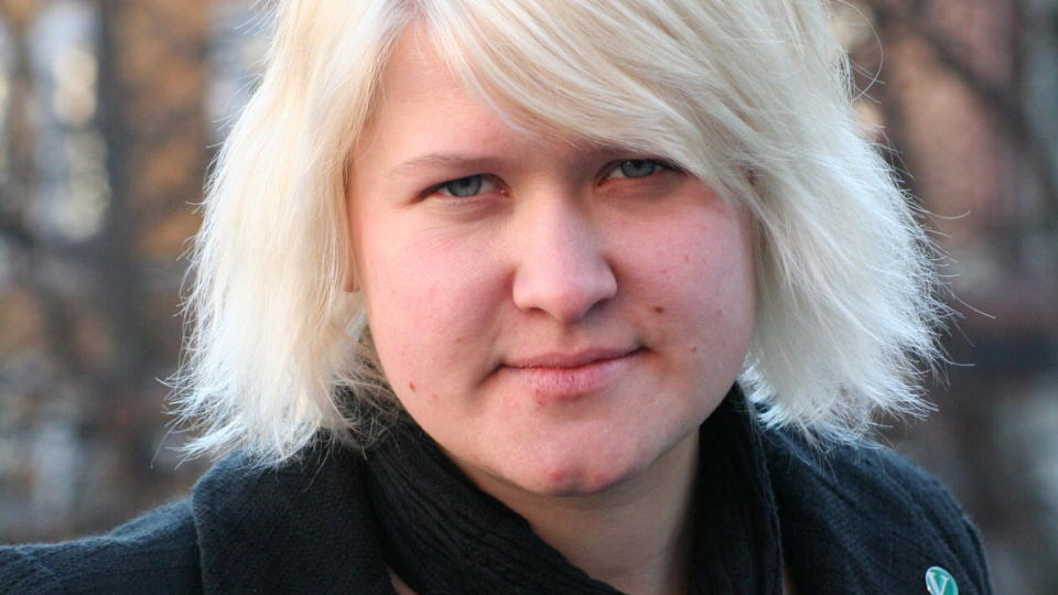 FORESL�R NY UTTALELSE: Unge Venstre og leder Anne Solsvik vil at landsm�tet skal gj�re kampen for borgerrettigheter i den digitale verden til en kampsak. FOTO: PRESSEBILDE
