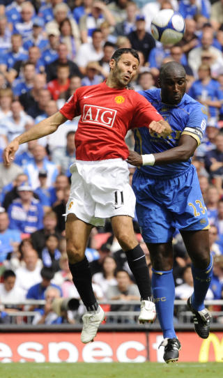 OLD TRAFFORD: Manchester United - Portsmouth. Foto:SCANPIX/REUTERS/Nigel Roddis
