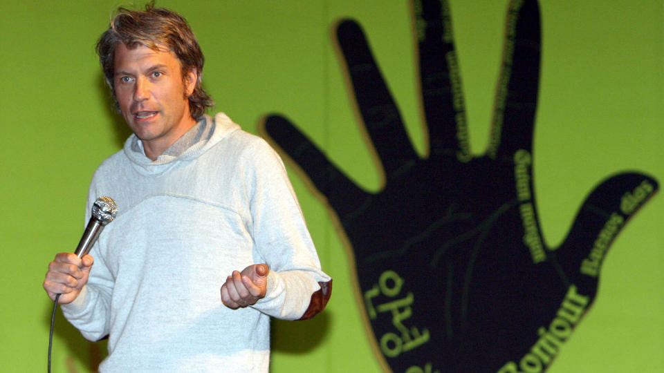 SLUTTER: MySpace-toppsjef Chris DeWolfe. Foto: AFP/SCANPIX