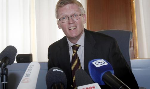 INHABIL?: Tomas Nordstr�m er gjenstand for en mediestorm i Sverige i dag. FOTO: SCANPIX/REUTERS