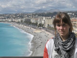 SIGHTSEEING MED MAMMA: Bare fem dager f�r Kaja tok sitt eget liv, tok mamma Tove dette bildet av Kaja i Nice.Foto: TOVE BORDEVICH
