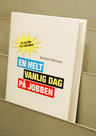 SKRUPPELL�S REPORTER: I boka skildrer Meln�s sitt liv som reporter i Se og H�r.
Foto: Erlend Aas / SCANPIX