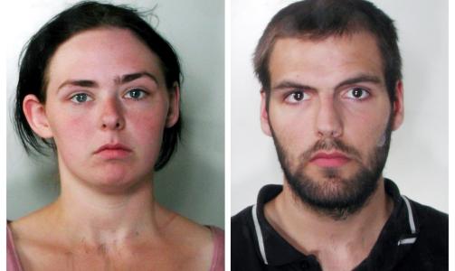 ETTERLOT TRE BARN: Ina Caterina Remhof og Sascha Schmidt.  Foto: REUTERS/Polizia di Stato/Scanpix