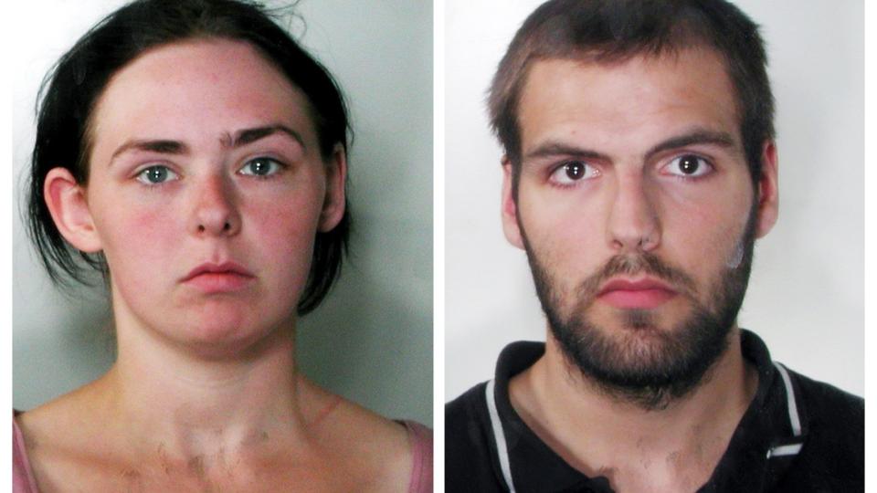 FORS�KTE SELVDRAP: Sascha Schmidt (t.h.). Ina Catherina Remhof er l�slatt fra fengsel, og i god behold. Foto: REUTERS/Polizia di Stato/handout/Scanpix