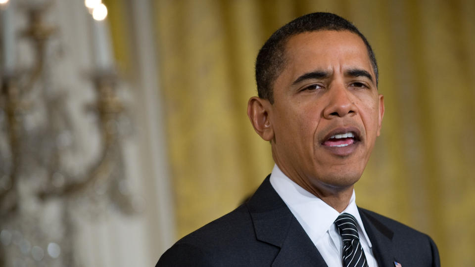 FIENDEBILDENE IKKE LENGER DE SAMME: Etter at Obama tok over har flere milj�grupper havnet i en identitetskrise og gamle kampsaker og fiendebilder er ikke lenger de samme, skriver Frederic Hauge. Foto: AFP/Saul LOEB
