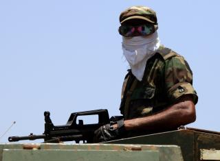 OFFENSIV: Regjeringsh�ren i Sri Lanka fortsetter sin offensiv for � ta kontrollen over kystomr�der der Tamiltigrene fortsatt holder stand. Foto: Scanpix