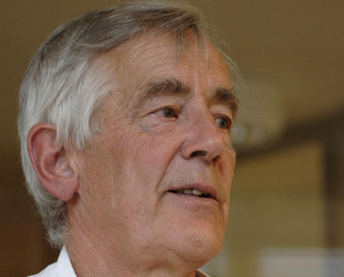 - TROLIG IKKE SMITTET:  Smittevernoverlege Lars Holst-Larsen ved Helse Fonna tror ikke at pasienten i Haugesun har svineinfluensa. Foto: Arthur Halseid