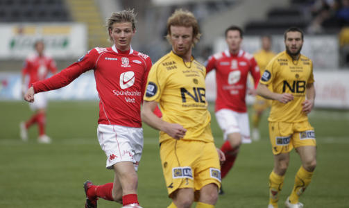 STOR KAMP: Erik Huseklepp var en konstant trussel mot Bod�/Glimt. Foto: Anders Vanderloock / SCANPIX