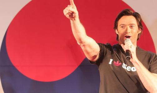 I S�R-KOREA: Jackman i Seoul tidligere denne m�neden. Foto: Scanpix