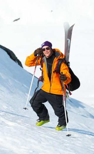 - LITT STIV I KROPPEN: Magnus Tveito var litt stiv i kroppen i et par dager etter fallet i R�ldal, men slapp fra det uten skader.Foto: Sverre F. Hj�rnevik/www.digitalnatur.no