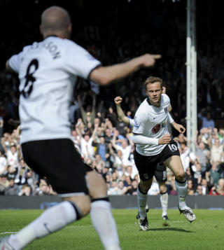 FORRIGE M�L: Det er ikke mer enn en uke siden Erik Nevland scoret for Fulham, i hjemmekampen mot Stoke 25. april. I morgen tror han p� flere sjanser borte mot Chelsea.Foto: AFP /Adrian Dennis