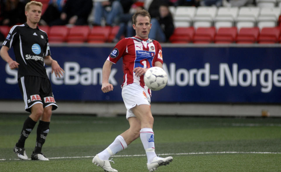 POENGDELING: Morten Moldskred og Steffen Hagen fikk med seg ett poeng hver. Foto: Rune Stoltz Bertinussen / SCANPIX
