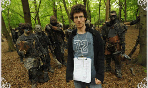 REGISS�R: Chris Bouchard (27) h�per n� � f� lage en profesjonell film.