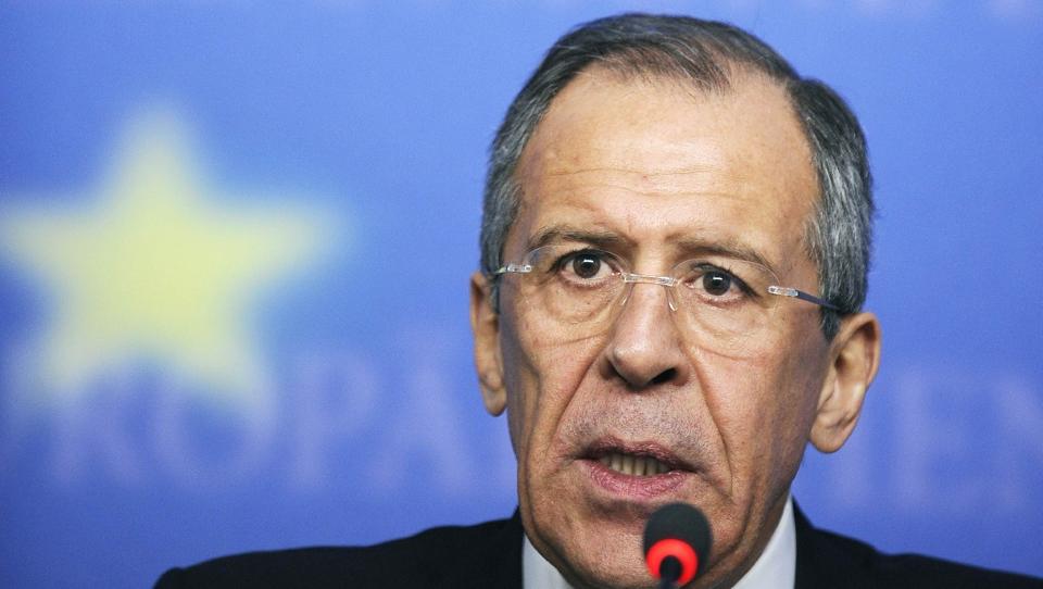 NY AVTALE: Russland og USA er sv�rt n�r en ny nedrustningsavtale sier Russlands utenriksminister Sergej Lavrov.  REUTERS/Stringer