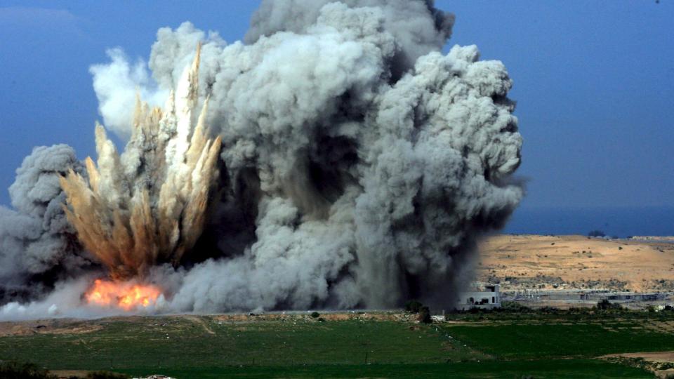 BOMBET GAZA-STRIPEN: Gaza-stripen ble utsatt for omfattende bombing under krigen som Israel d�mte Operation Cast Lead. N� m�ter landet kraftig kritikk fra FN for krigf�ringen. Foto: EPA/PAVEL WOLBERG/Scanpix