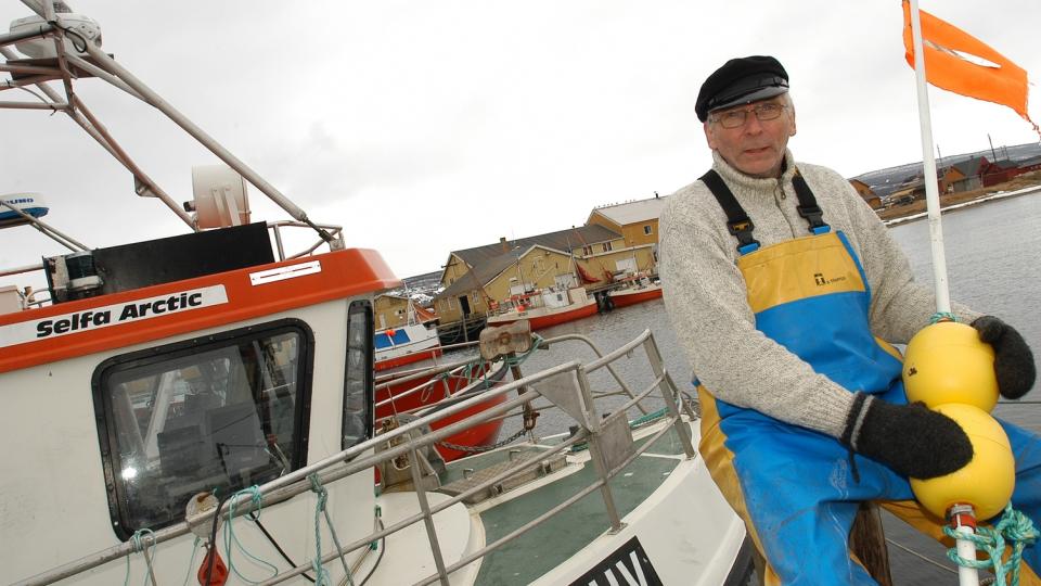 KRITISK TIL ROLLEBLANDING: Nestleder i Kystfiskarlaget og varamedlem i Havforskningsinstituttet, Arne Pedersen. Foto: Ingjerd Tjelle.
