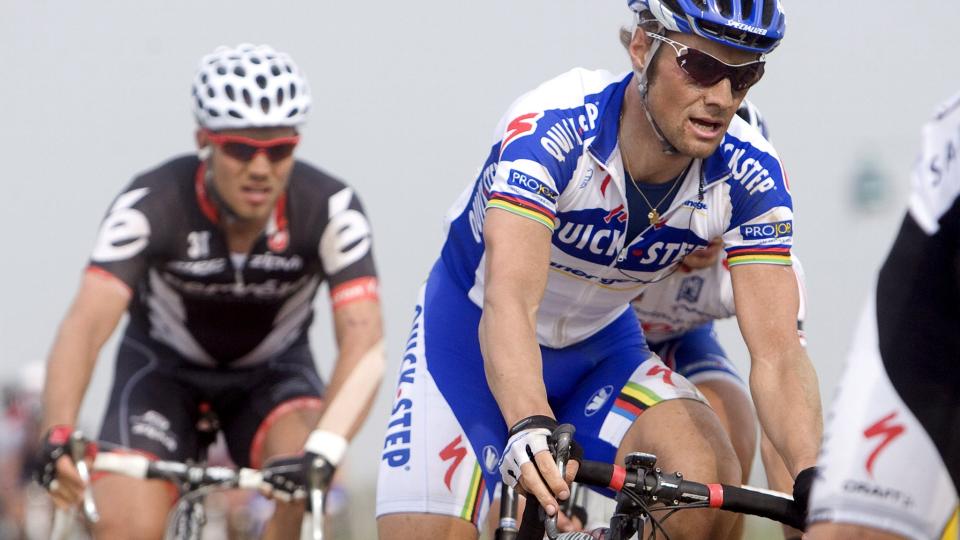 MER STOFFTR�BBEL: Tom Boonen har nok en gang testet positivt for kokain utenfor konkurranse. N� risikerer han trolig igjen � bli utestengt fra Tour de France, dersom fjor�rets sanksjoner gjentas. Foto: SCANPIX/EPA/IAN LANGSDON