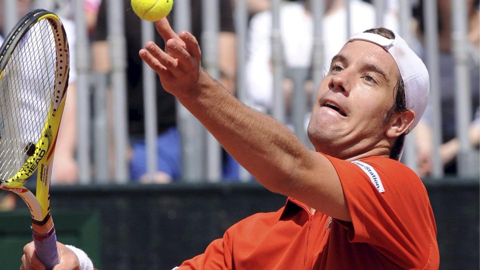 FANT LITEN KOKAINDOSE I PR�VEN: Franske Richard Gasquet sier han aldri har v�rt i n�rheten av kokain. Foto: EPA/ROBERTO TEDESCHI