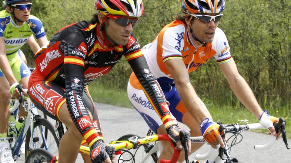M�TTE IKKE TIL H�RING: Alejandro Valverde f�r ikke sykle i Italia f�r 2011. Det bestemte en antidopingdomstil i Roma i dag. Foto: REUTERS/Denis Balibouse