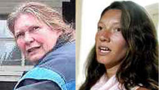 DREPT: Mette Kreim Borgen og Isabelle Kreim Lie.