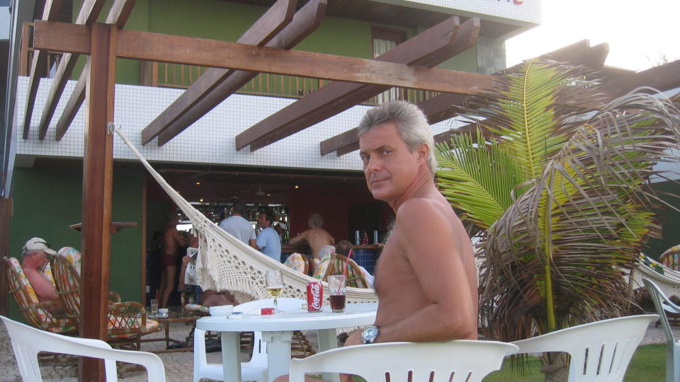 I HUSARREST: Trygve Kris tiansen sitter fortsatt i husarrest i
Brasil. Han er anklaget for hvitvasking for B-gjengen.