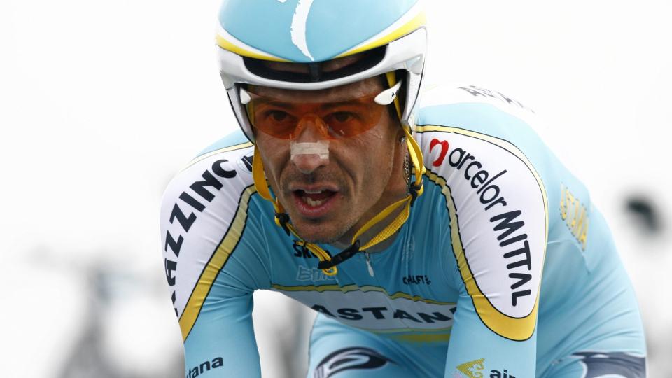 BLODDOPET? Andreas Kl�den navngis som nok en T-Mobile-rytter med urent blod i posen. Tyskeren kj�rer n� med Lance Armstrong i Astana.  Foto: SCANPIX/REUTERS/Stefano Rellandini