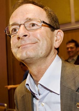 M�TER GJERNE HUITFELDT: Byr�dsleder Erling Lae (H).
Foto: H�kon Mosvold Larsen / SCANPIX