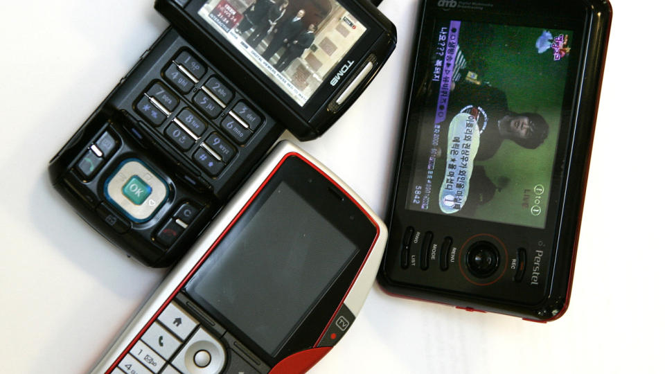 TV P� MOBILEN: NRK demonstrerte i 2006 mobil-TV via DAB-nettet p� Tyholt i Trondheim. 
Foto Gorm Kallestad / SCANPIX