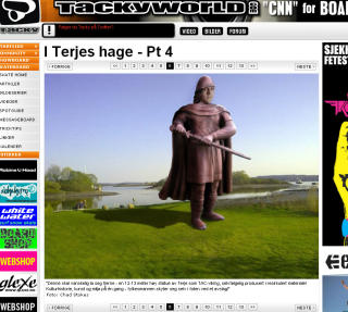 ERSTATTER RAMPA?: Viking-Terje? Faksimile gjengitt med tillatelse fra Tacky.no