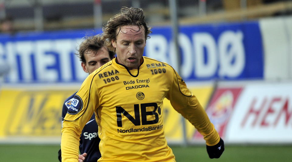 SPILTE: Stig Johansen var med da Glimt tapte en 16.mai-kamp mot Troms� sist. Det samme var Runar Berg og Bent Inge Johnsen.
Her fra hjemmeseieren mot Str�msgodset tidligere i �r.  Foto: Anders Vanderloock / SCANPIX