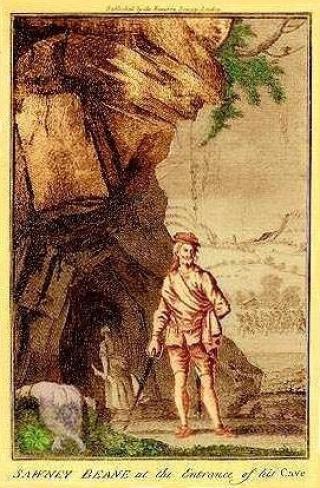 LEVDE HAN VIRKELIG? Fortellingen om kannibalen og tyven Sawney Beane ble kjent gjennom en serie publikasjoner p� 1700-tallet.Foto: WIKIMEDIA COMMONS