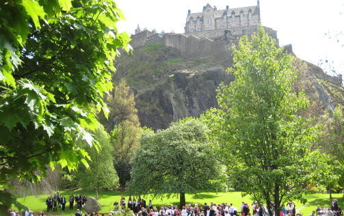 EDINBURGH:  Princes Gardens.
