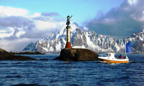 KONA: N�r du anl�per �yv�ret vi skal frem til i dagens reisequiz blir du m�tt av Kona som �nsker deg velkommen. Foto: Steinar J�raandstad