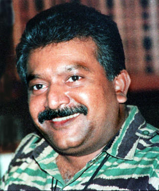 MR.TAMILTIGER: Velupillai Prabhakaran beskrives som helt sentral for Tamiltigrenes kamp. Foto: AFP PHOTO/FILES/Sena VIDANAGAMA/SCANPIX